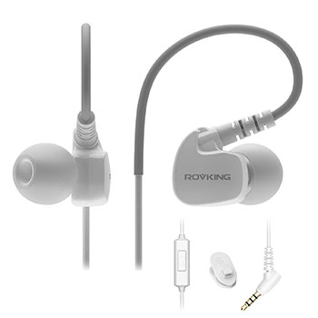 10-ROVKING-Wired-Sweatproof Headphones