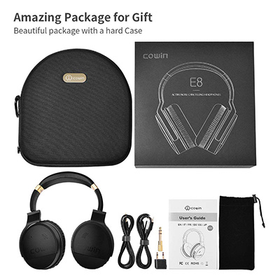 COWIN-E8-Active-Noise-Cancelling-&-Bluetooth-Headphones-complete-package